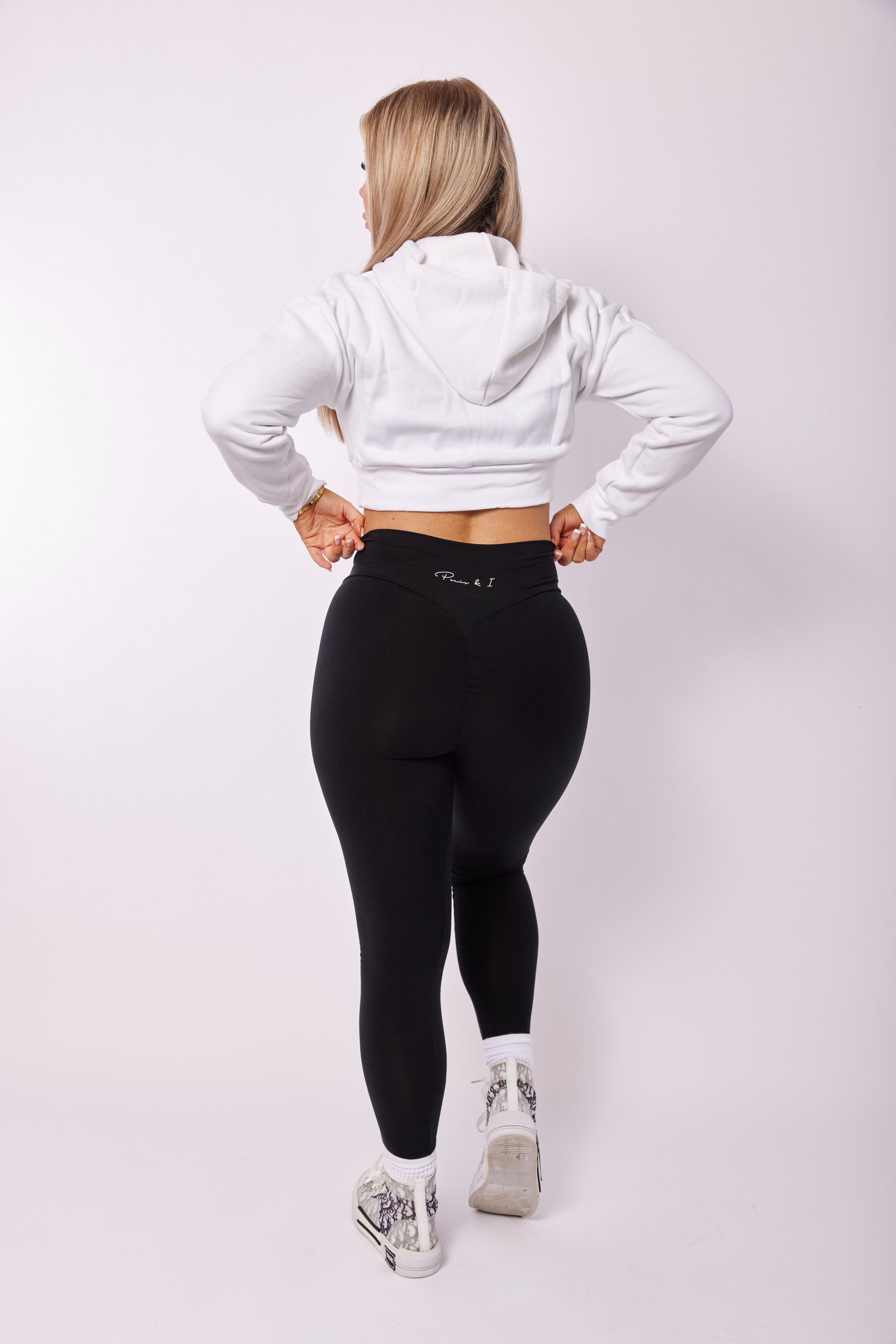 PARIS &amp; I CROPPED JUMPER